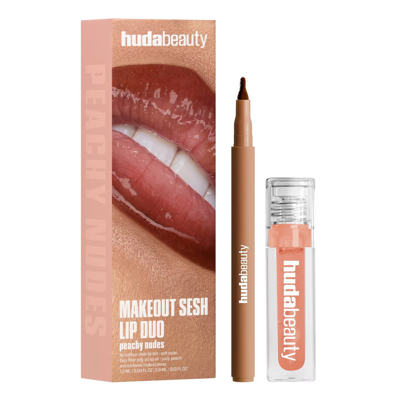Makeout Sesh Lip Duo Peachy Nudes