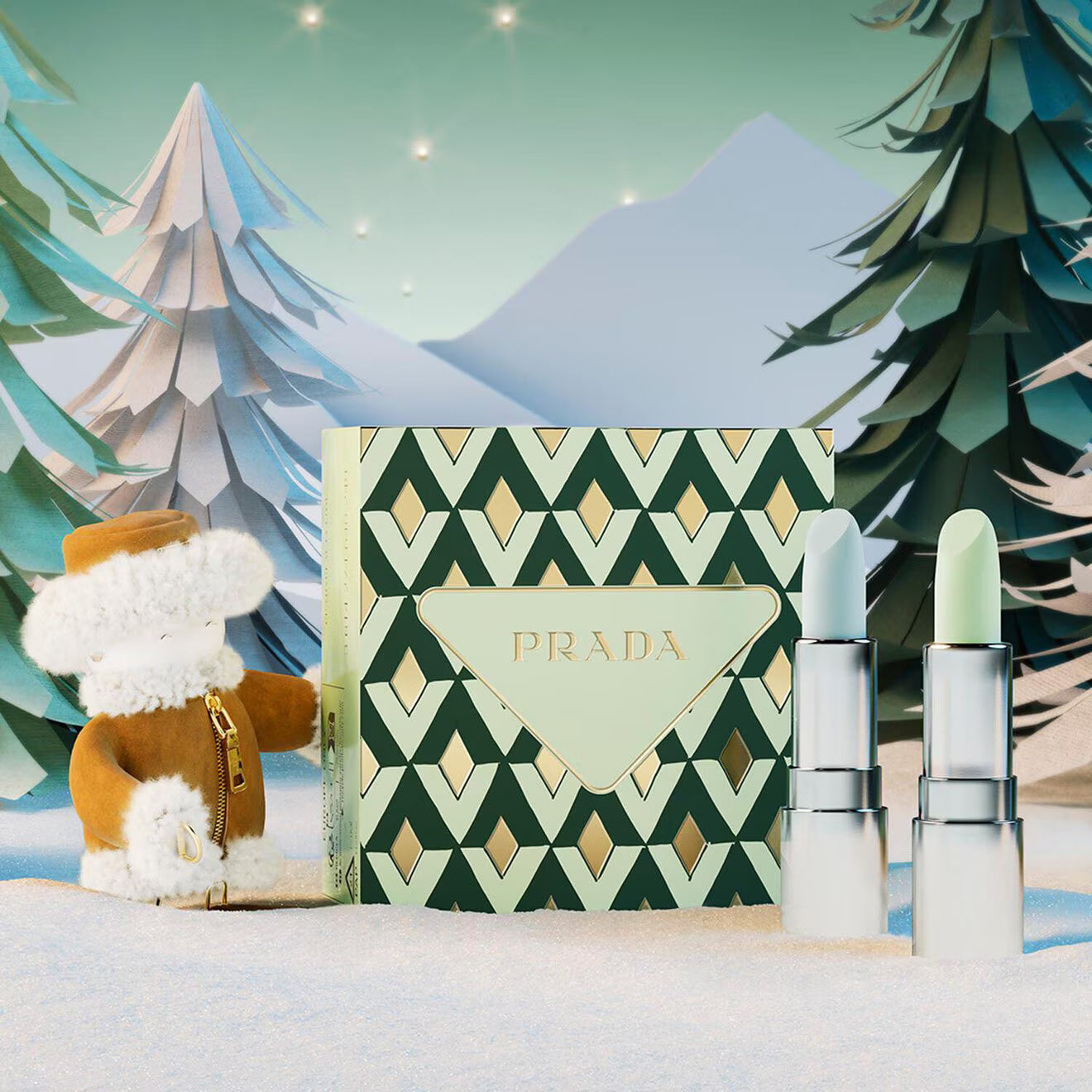 Prada Mini Lip Balm Set