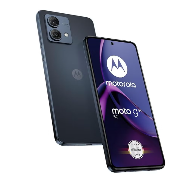 Moto G84 5G Dual SIM 8GB RAM 256GB ROM Midnight Blue - International Version
