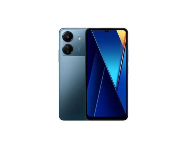 Poco C65 Dual SIM Blue 6GB RAM 128 GB 4G With NFC - 50MP AI Triple Camera