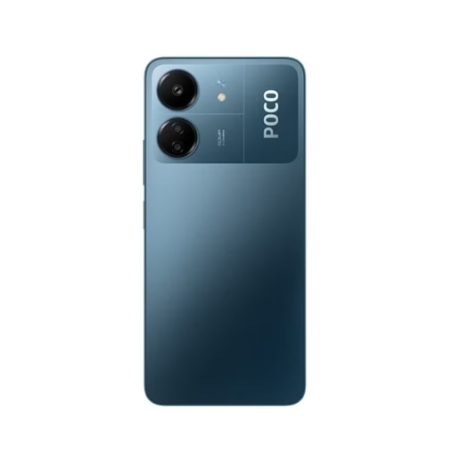Poco C65 Dual SIM Blue 6GB RAM 128 GB 4G With NFC - 50MP AI Triple Camera