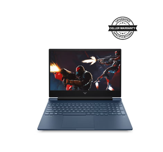 Victus Gaming (Upgraded Version) Laptop With 15.6-Inch Display, Core i5-12450H Processor/16GB RAM/512GB SSD/4GB Nvidia Geforce RTX 3050 Graphics Card/Windows 11 English Blue