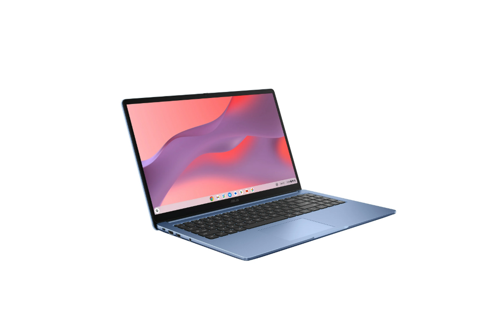 ASUS CX15 15.6 inch FHD IPS Chromebook Laptop Intel Celeron N4500 4GB RAM 128GB eMMC Fabric Blue