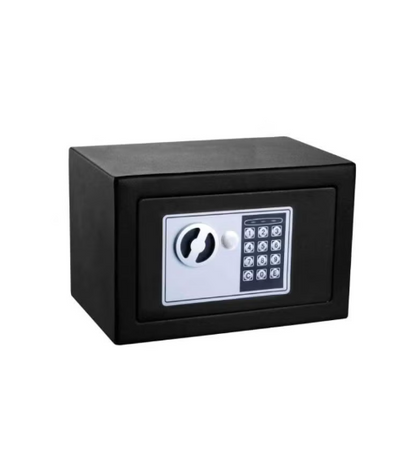 Electronic Digital Safety Box Black/Silver 20x31x20centimeter