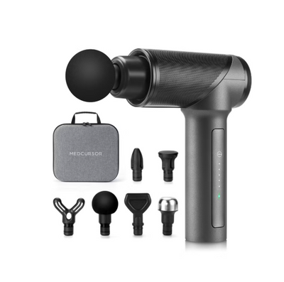 Medcursor Massage Gun Deep Tissue Percussion Muscle Mini Massager for Pain Relief, Handheld Electric Body Massager Sports Portable Super Quiet Brushless Motor