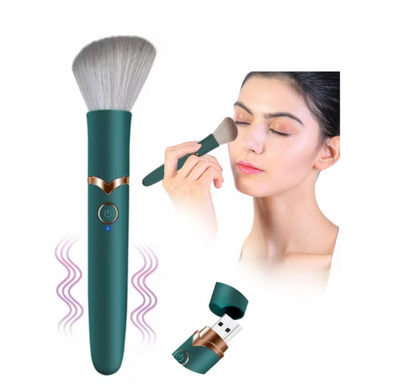 Electric Sports Massage Relaxation Accessories Portable Quiet and Comfortable Electric Hand-held Ladies Massager Brush with 10 Adjustable Gears Vibration Massage Brush for Relaxing Time