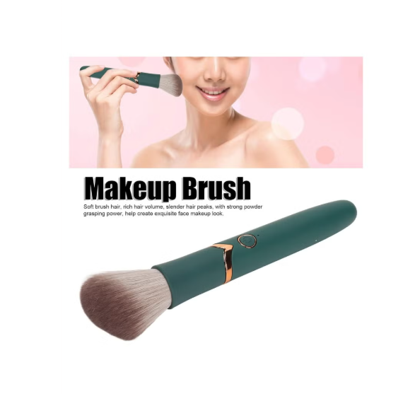 Electric Sports Massage Relaxation Accessories Portable Quiet and Comfortable Electric Hand-held Ladies Massager Brush with 10 Adjustable Gears Vibration Massage Brush for Relaxing Time