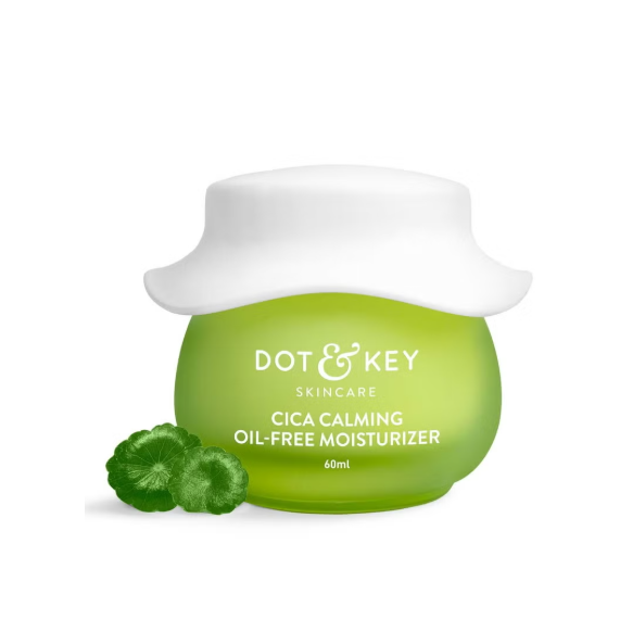 Cica + Niacinamide Oil-Free Face Moisturizer For Calm, Acne Free Hydrated Skin Fades Acne Scars & Dark Spots, Soothes Redness & Irritation | For Oily, Acne Prone & Sensitive Skin | 60Ml