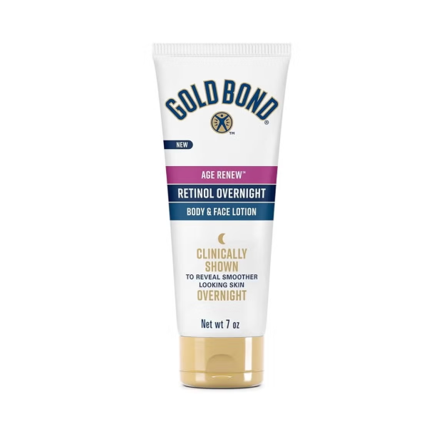 Age Renew Retinol Overnight Body and Face Lotion, Reveal Smoother Looking Skin Overnight, Anti Aging and Wrinkle, Skin Care