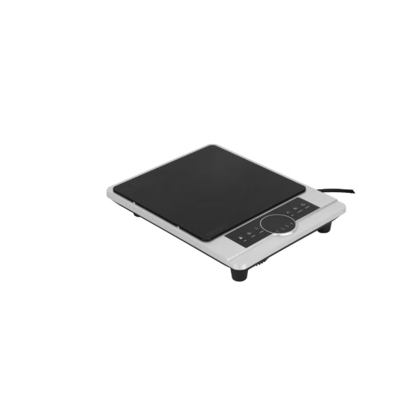 Digital Infrared Electric Cooker with 2200W High Power, 10 Heat Levels, Crystal Glass Top, Timer Function & Overheat Protection – Suitable for All Cookware 2200 W KNIC6058N Black and Silver