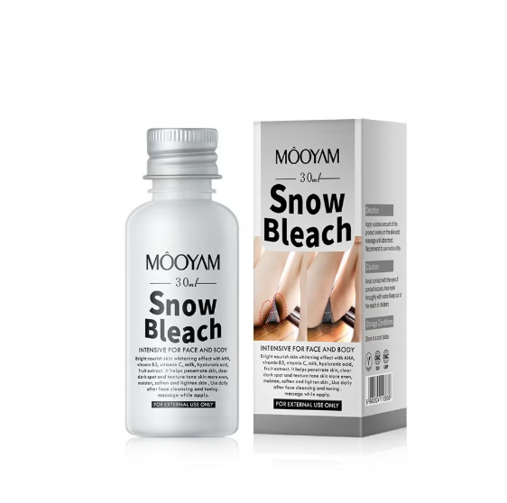 Snow Bleach Cream Dark Spot Corrector for Underarms, Skin Tone Bleaching Cream 30ml