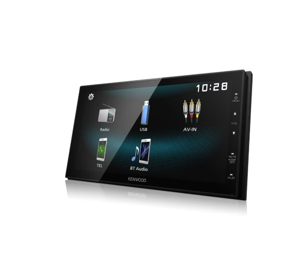 Kenwood DMX1025BT – 6.8" Double Din Digital Media Receiver with Bluetooth & Dash Cam