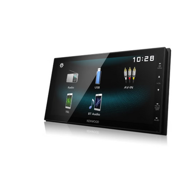 Kenwood DMX1025BT – 6.8" Double Din Digital Media Receiver with Bluetooth & Dash Cam