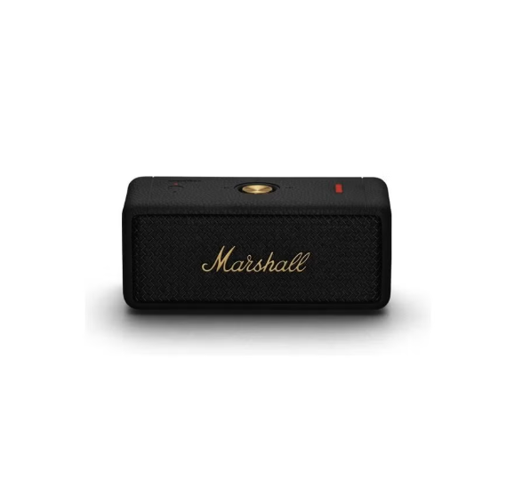 Emberton II Portable Bluetooth Speaker - Black and Brass